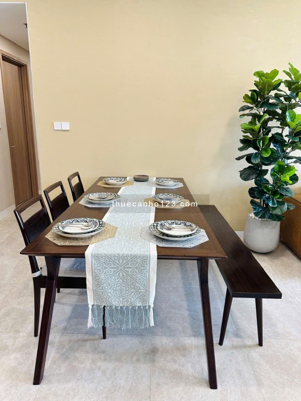 The River Thủ Thiêm – Cho thuê căn hộ 4 phòng ngủ, sang trọng