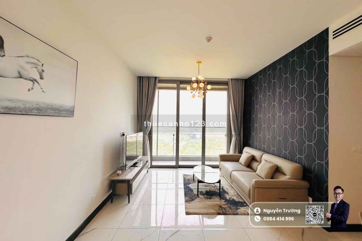 Cho thuê căn góc 2PN Empire City view sông – Landmark 81 giá 35 triệu
