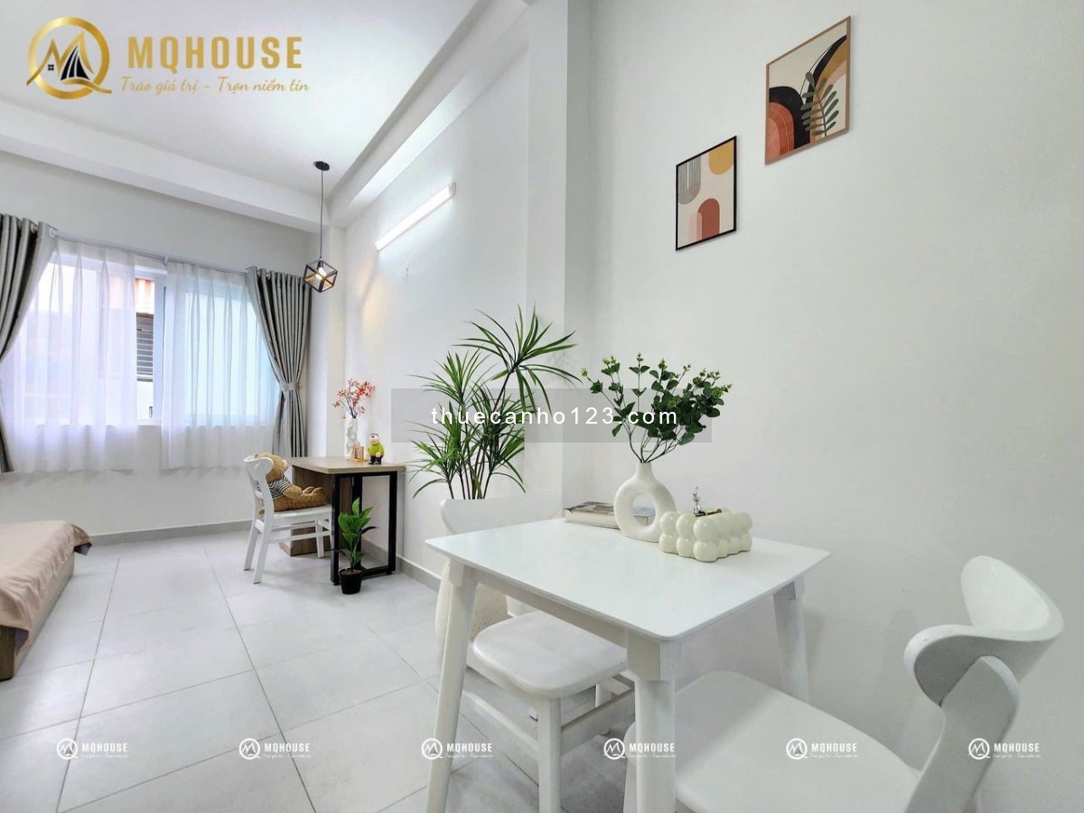 Cho thuê căn hộ Studio tách bếp, mới 100% gần khu K300 – Cầu vượt Hoàng Hoa Thám