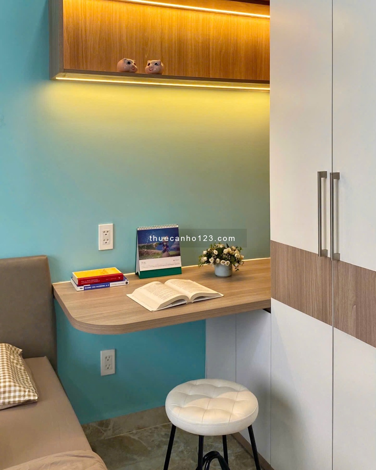 Căn hộ mới khai trương full nội thất – Ban công riêng – Thoáng mát ngay sân bay Tân Sơn Nhất