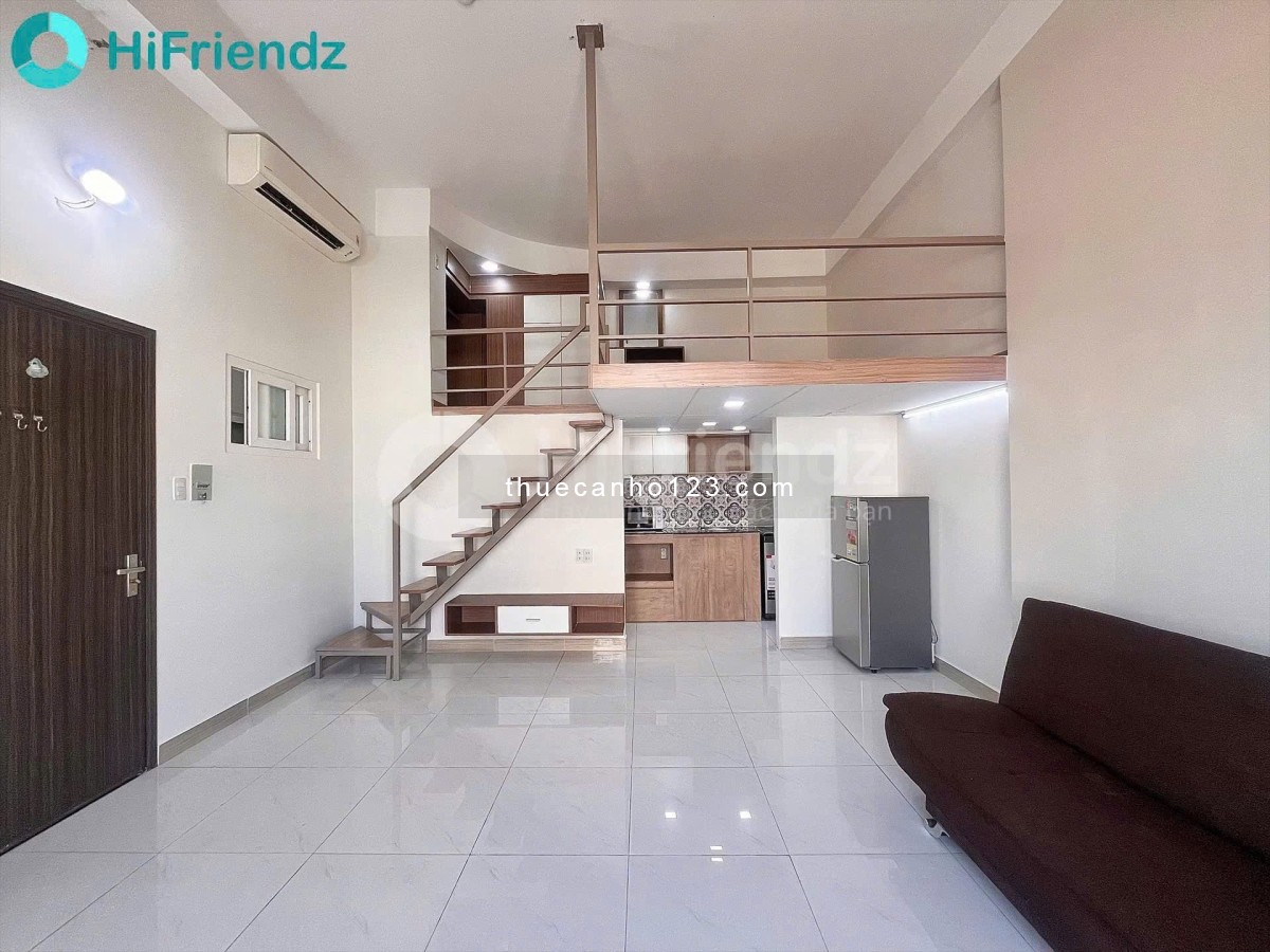 Căn hộ/duplex full nt, máy giặc riêng, gần lotte, tdtu, rmit, nttu tiện qua quận 4, quận1, gác rộng