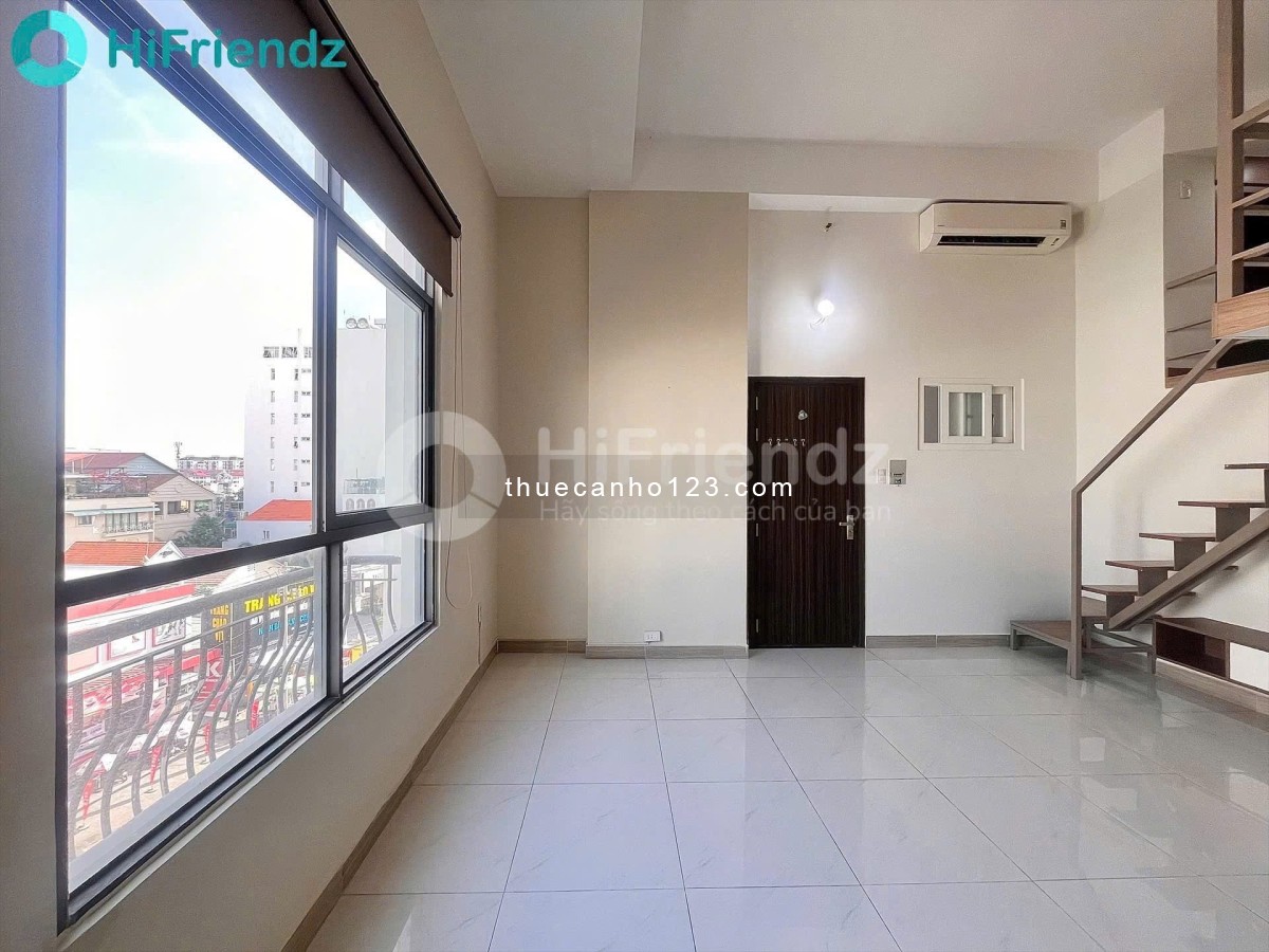 Căn hộ/duplex full nt, máy giặc riêng, gần lotte, tdtu, rmit, nttu tiện qua quận 4, quận1, gác rộng