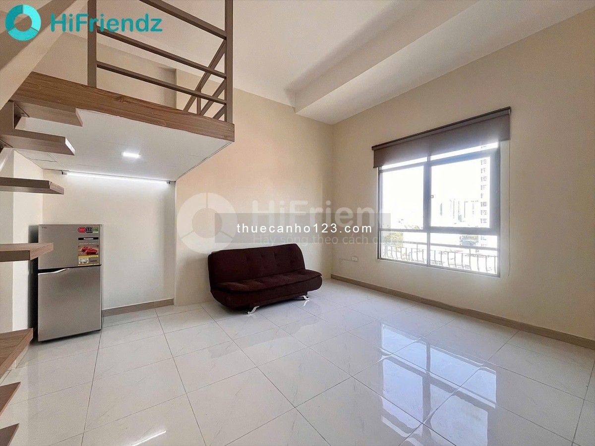Căn hộ/duplex full nt, máy giặc riêng, gần lotte, tdtu, rmit, nttu tiện qua quận 4, quận1, gác rộng