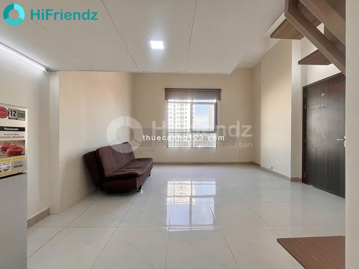 Căn hộ/duplex full nt, máy giặc riêng, gần lotte, tdtu, rmit, nttu tiện qua quận 4, quận1, gác rộng