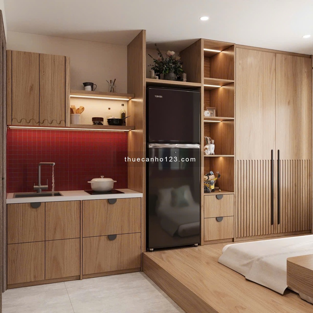 Khai Trương Căn Hộ Mới Toanh Dạng Studio/1PN Đủ Tiện Ích – Gần Ngã Tư Bảy Hiền & Đại Học Bách Khoa