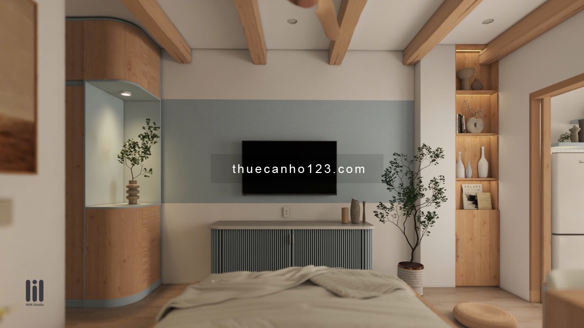 Căn hộ 1pn ban công tách bếp gần sân bay tân sơn nhất vòng xoay Lăng Cha Cả quận Tân Bình