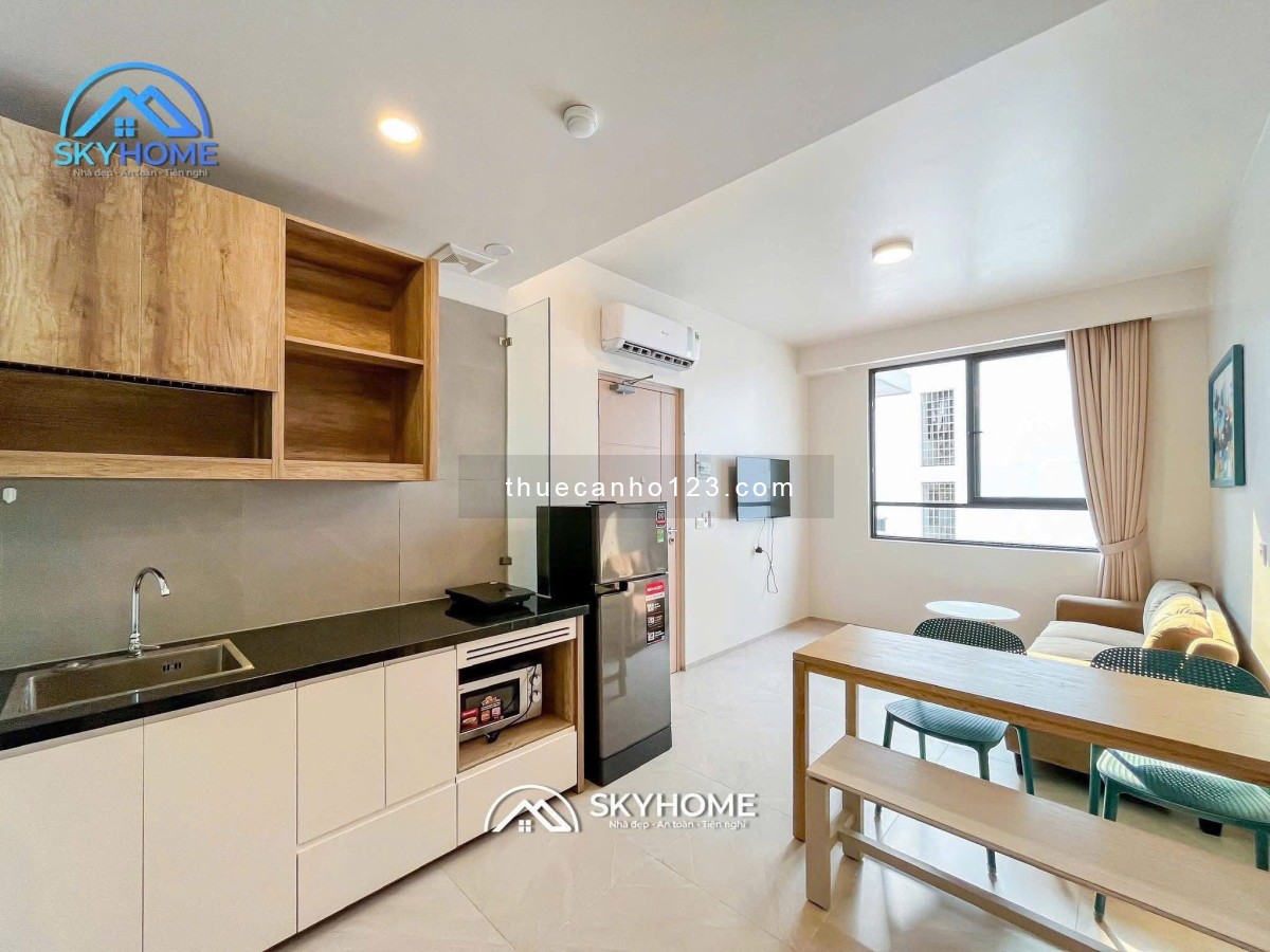 Cho thuê căn hộ 1PN full nội thất 40m² trên Nguyễn Thị Thập, Quận 7 – gần RMIT, Lotte, Phú Mỹ Hưng