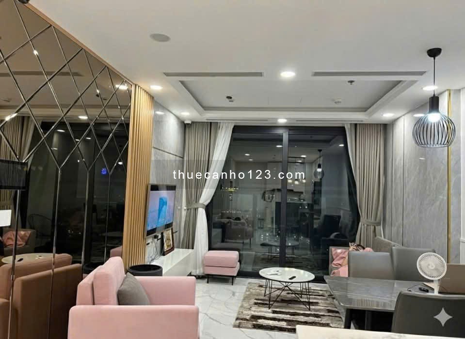 Chung cư Xigrandcourt, P.14, Quận 10: 95m2, NT cao cấp, 3p ngủ lớn, 22,5triệu