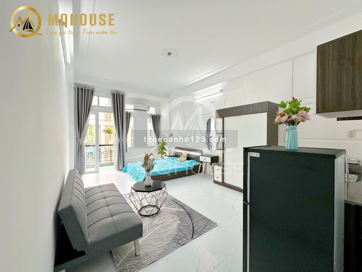 Khai Trương CHDV 1PN/Studio Gần Ga T3 - Khu Etown Cộng Hoà Thuận Tiện Di Chuyển Qua Sân Bay Tân Bình