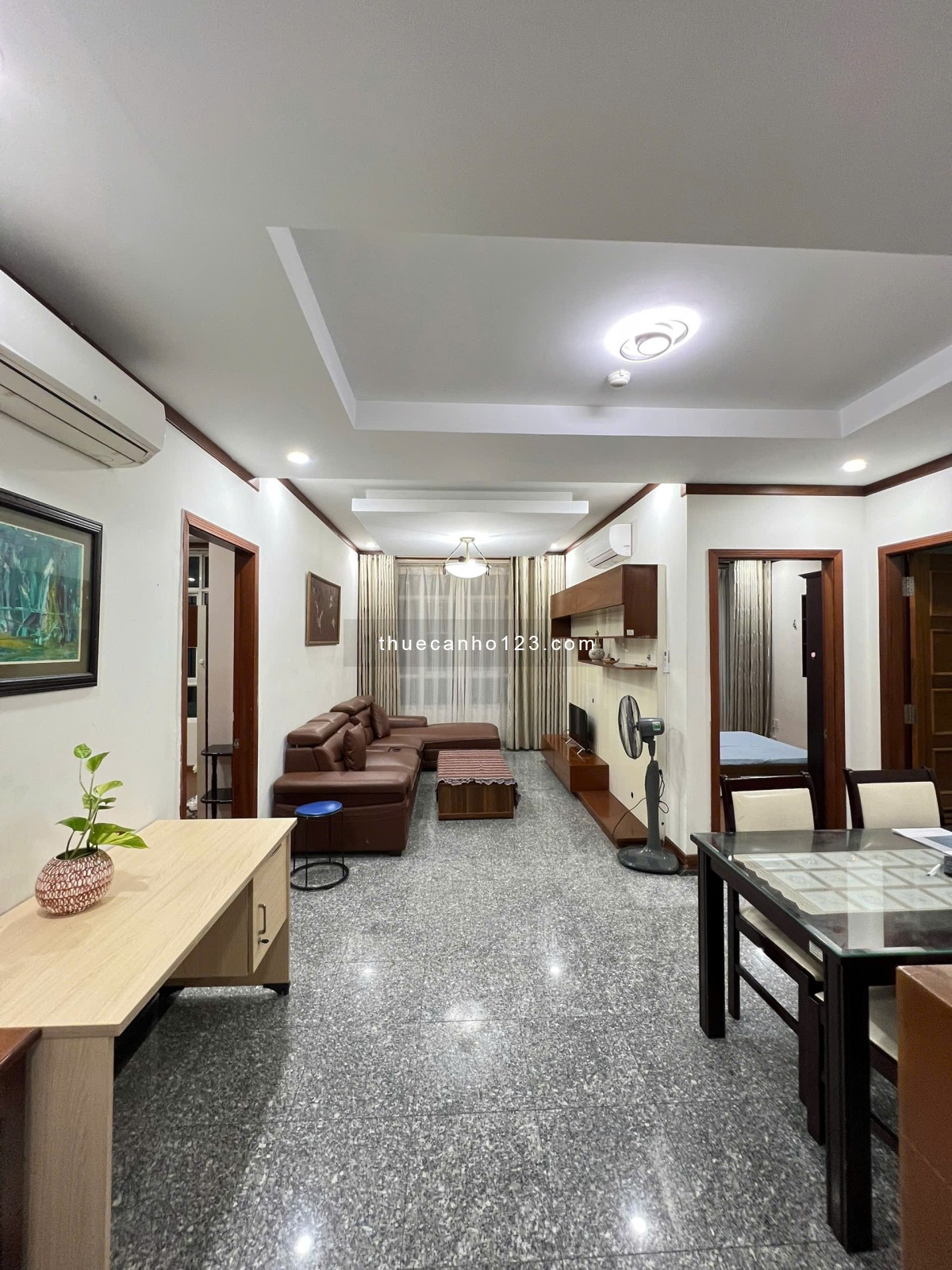 Cho thuê căn hộ Phú Hoàng Anh 2PN 80m2 - Giá hấp dẫn, Sát quận 7