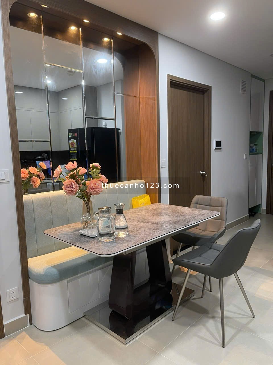 Cho thuê căn hộ River Panorama quận 7 – 2PN 2WC, full nội thất, view đẹp