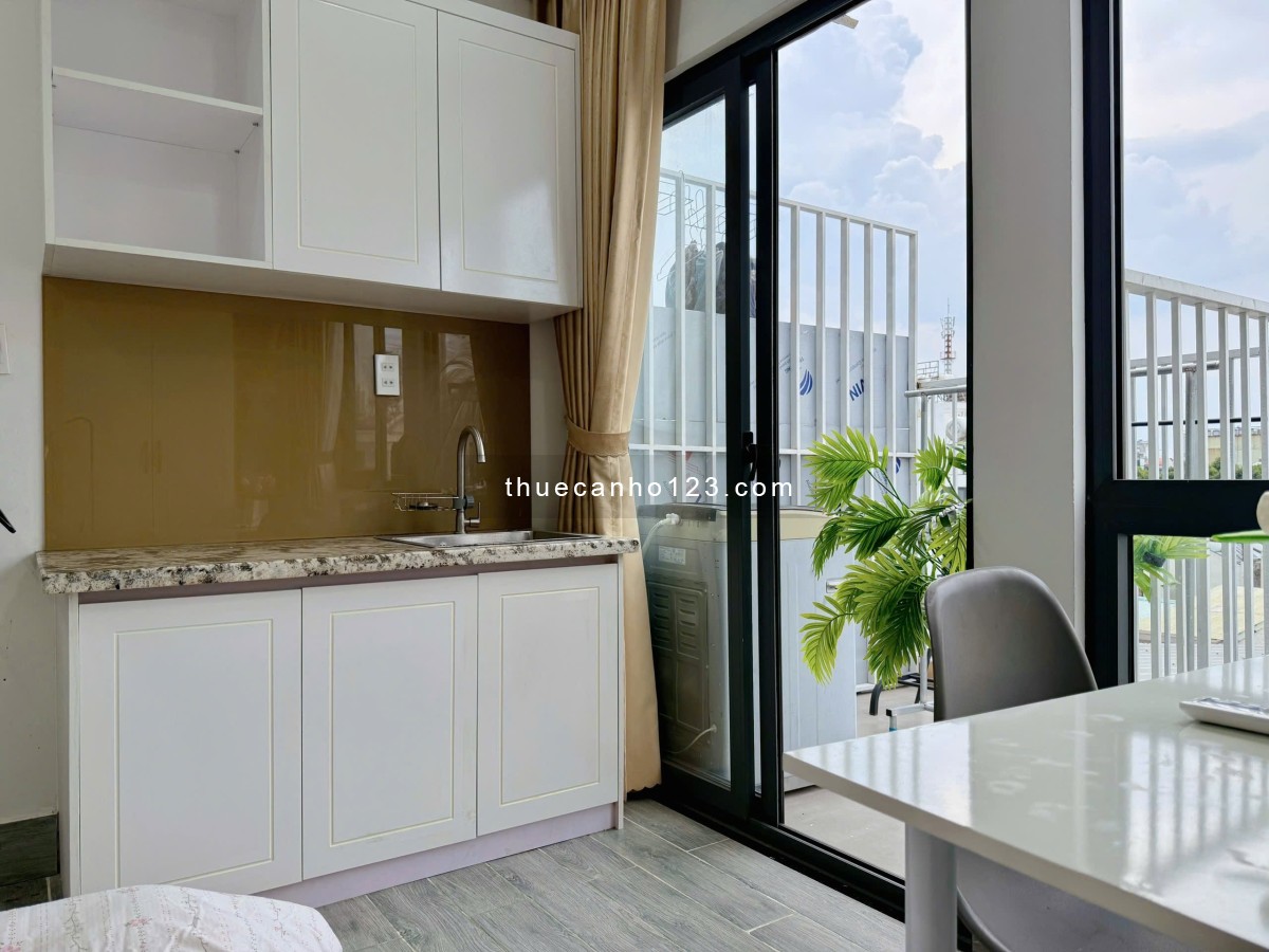 Căn Hộ Full Nội Thất – Ban Công Riêng – Máy Giặt Riêng – Ngay Nhà Ga T3, Sân Bay Tân Sơn Nhất – QTB