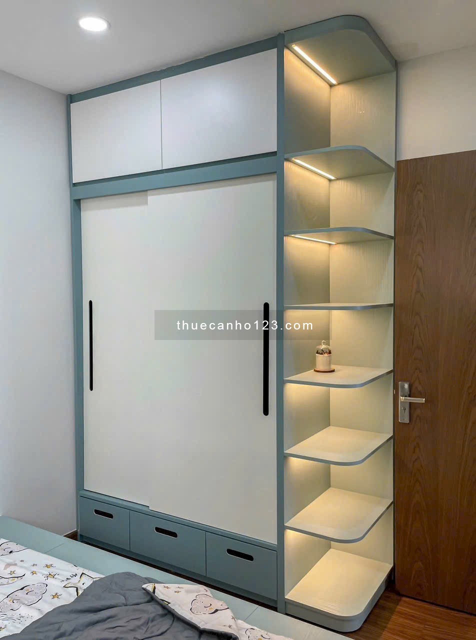 Cho thuê căn hộ Him Lam Phú An nhà full nội thất 70m2 2PN 2WC LH 0906388825