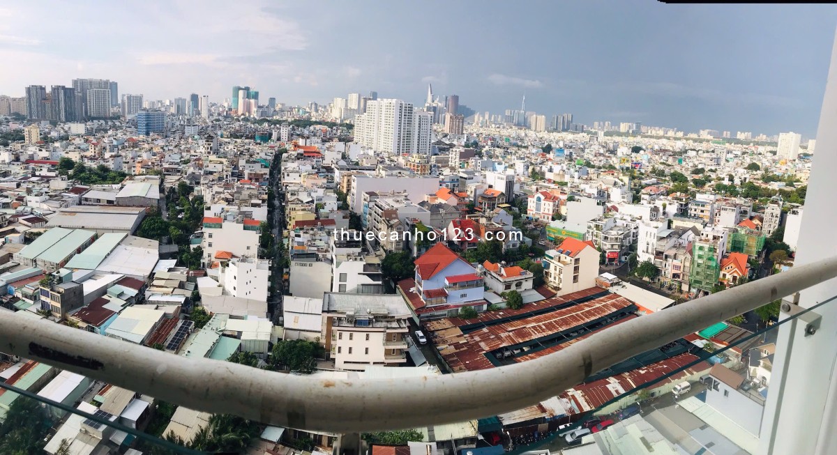 Cho thuê căn hộ 3PN lầu cao 128m2 Quận 7 Hoàng Anh Thanh Bình view q1