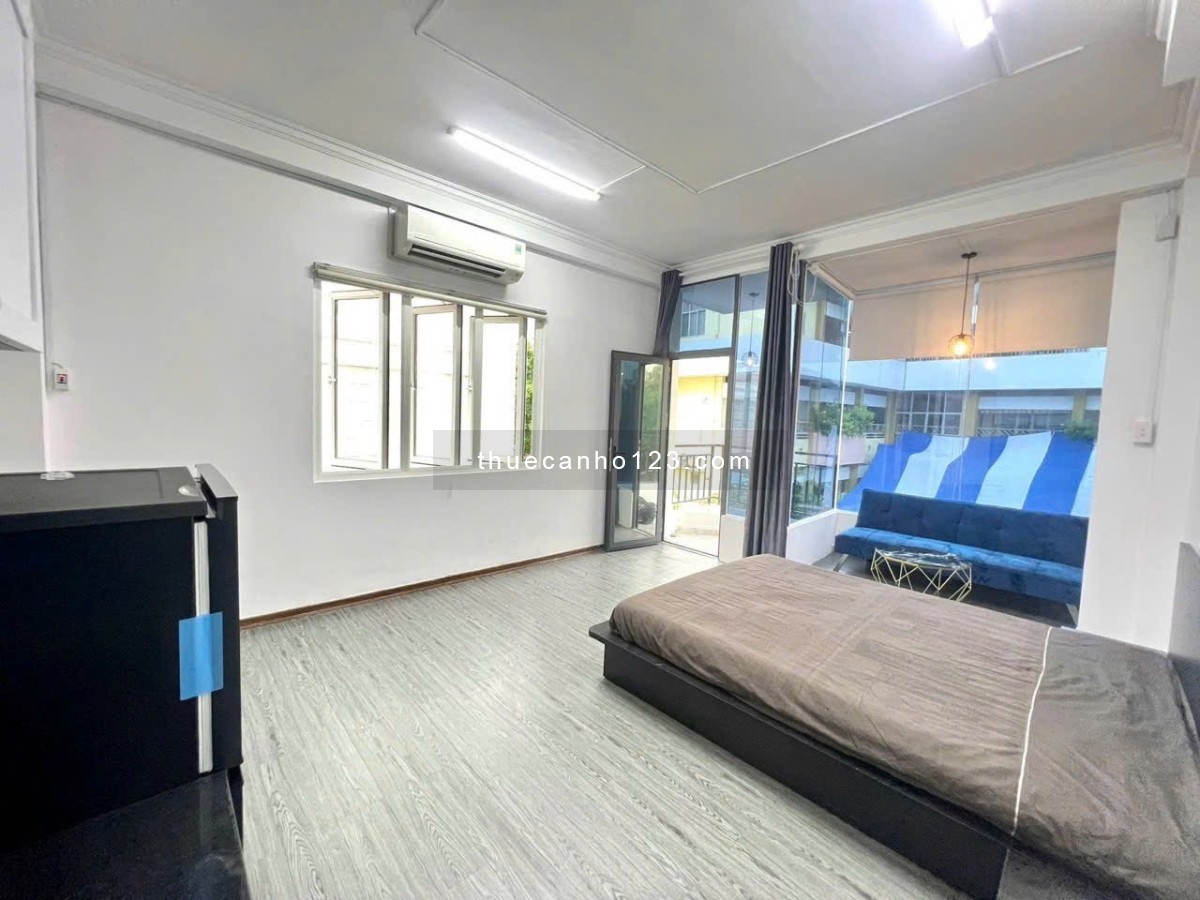 CHO THUÊ STUDIO BAN CÔNG – TÂN ĐỊNH, Q1 gần chợ Tân Định, nhà thờ Tân Định, Hai Bà Trưng,…