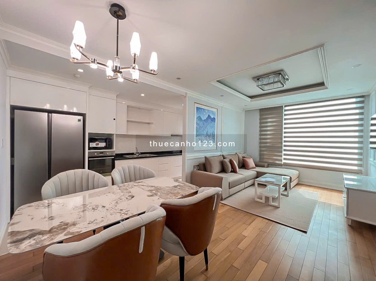 Cho thuê căn hộ cao cấp Léman Luxury Quận 3 75m2, 2pn, 2wc, Nội thất cao cấp, dọn ở liền