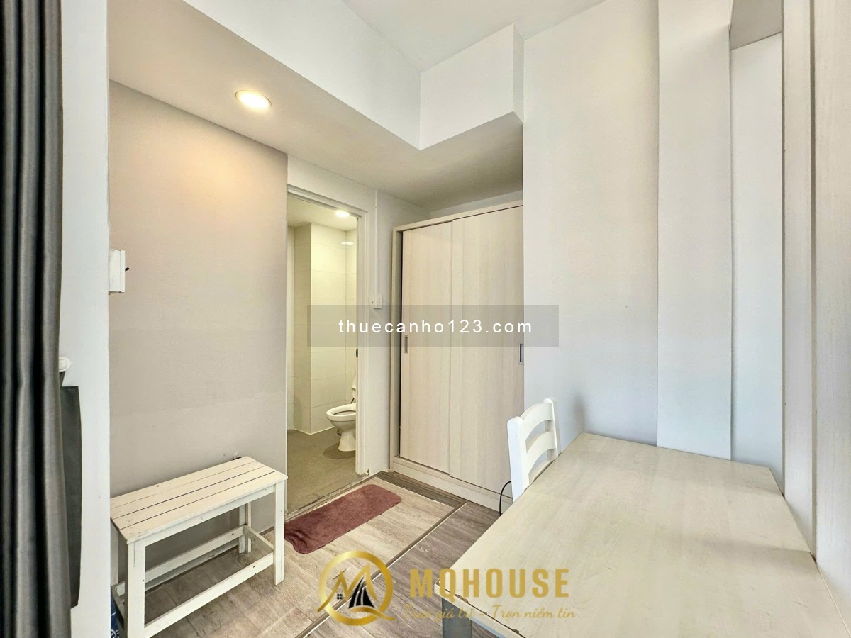 Căn Hộ 1 Phòng Ngủ - Ban Công - Tách Bếp - Máy Giặt Riêng - Ngay Cầu Bason - Đài Truyền Hình