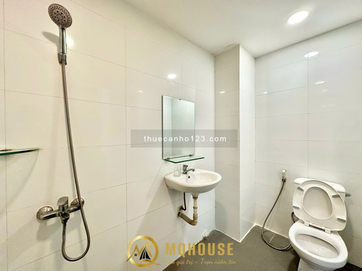 Căn Hộ 1 Phòng Ngủ - Ban Công - Tách Bếp - Máy Giặt Riêng - Ngay Cầu Bason - Đài Truyền Hình