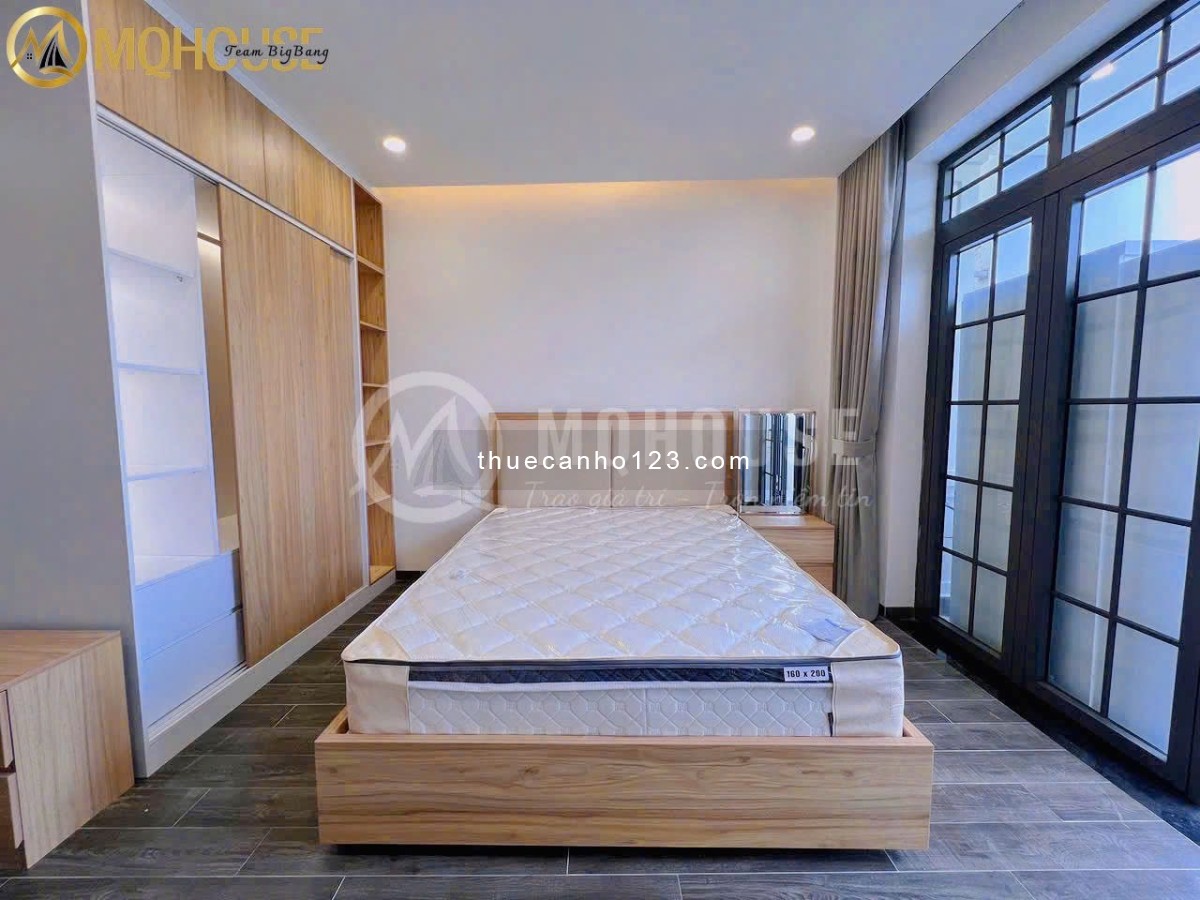 Hệ Thống Căn Hộ 1Pn Ban Công Cửa Sổ Thoáng Mát, Full Nội Thất Cao Cấp, Gần Quận 1,3