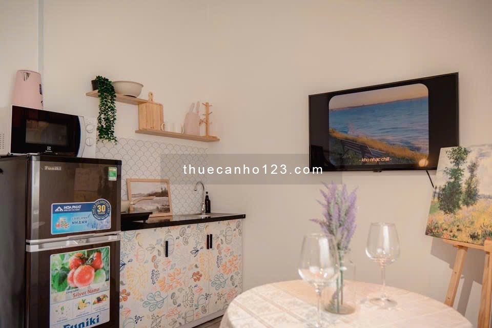 Căn Hộ Studio Ban Công New100% Gần Landmark81_Metro Ba Son_Cầu Thị Nghè_Hàng Xanh_Quận Bình Thạnh