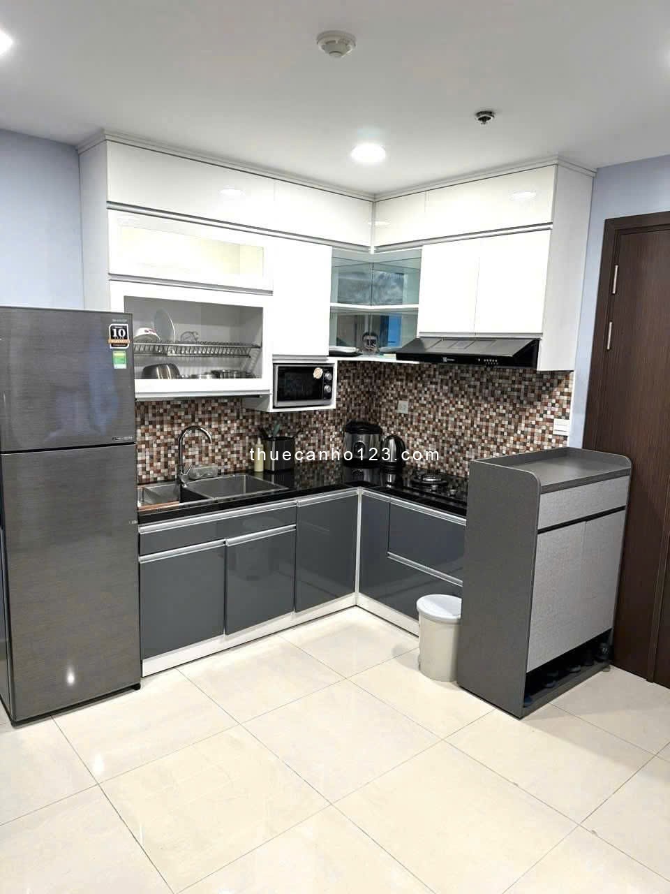 Chung cư Prosper, Phan Văn Hớn, Q12: 74m2, 2p ngủ, full nội thất, 9triệu