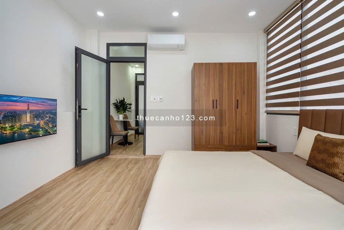 Căn hộ 1pn ban công máy giặt riêng rộng 40m2 gần sân bay tân sơn nhất, ga t3, lăng cha cả