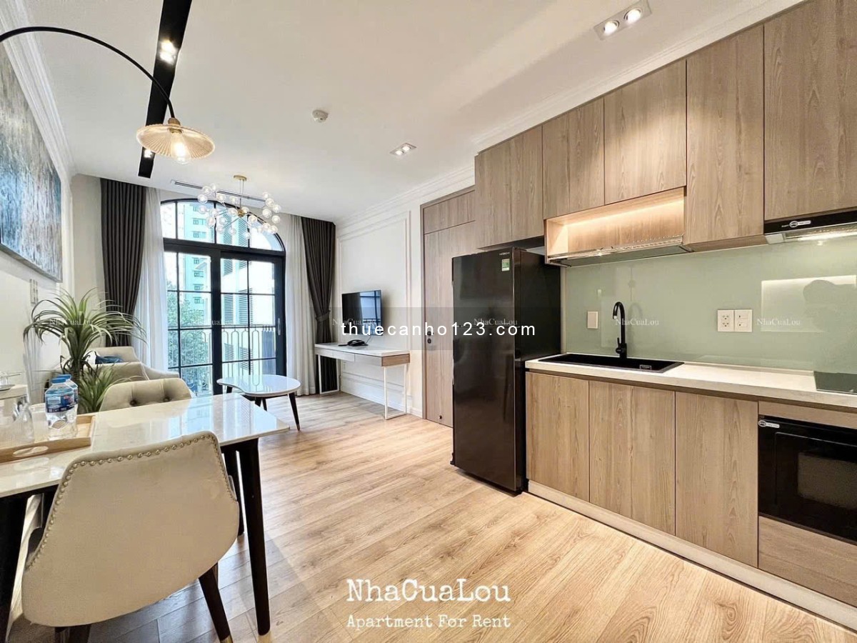 Hệ Thống Căn Hộ Cao Cấp 2Pn/1Pn Ban Công Full Nội Thất Gần Công Viên Hoàng Văn Thụ Quận Tân Bình