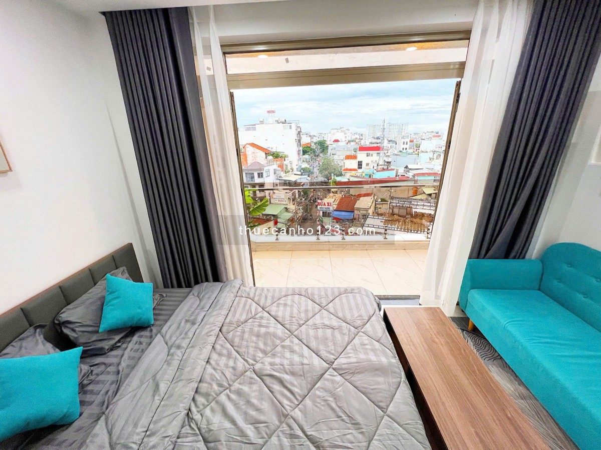 Cho Thuê Căn Hộ Dịch Vụ, Ban Công, Nguyễn Văn Đậu, Quận Bình Thạnh, Gần Phan Xích Long 0901494216