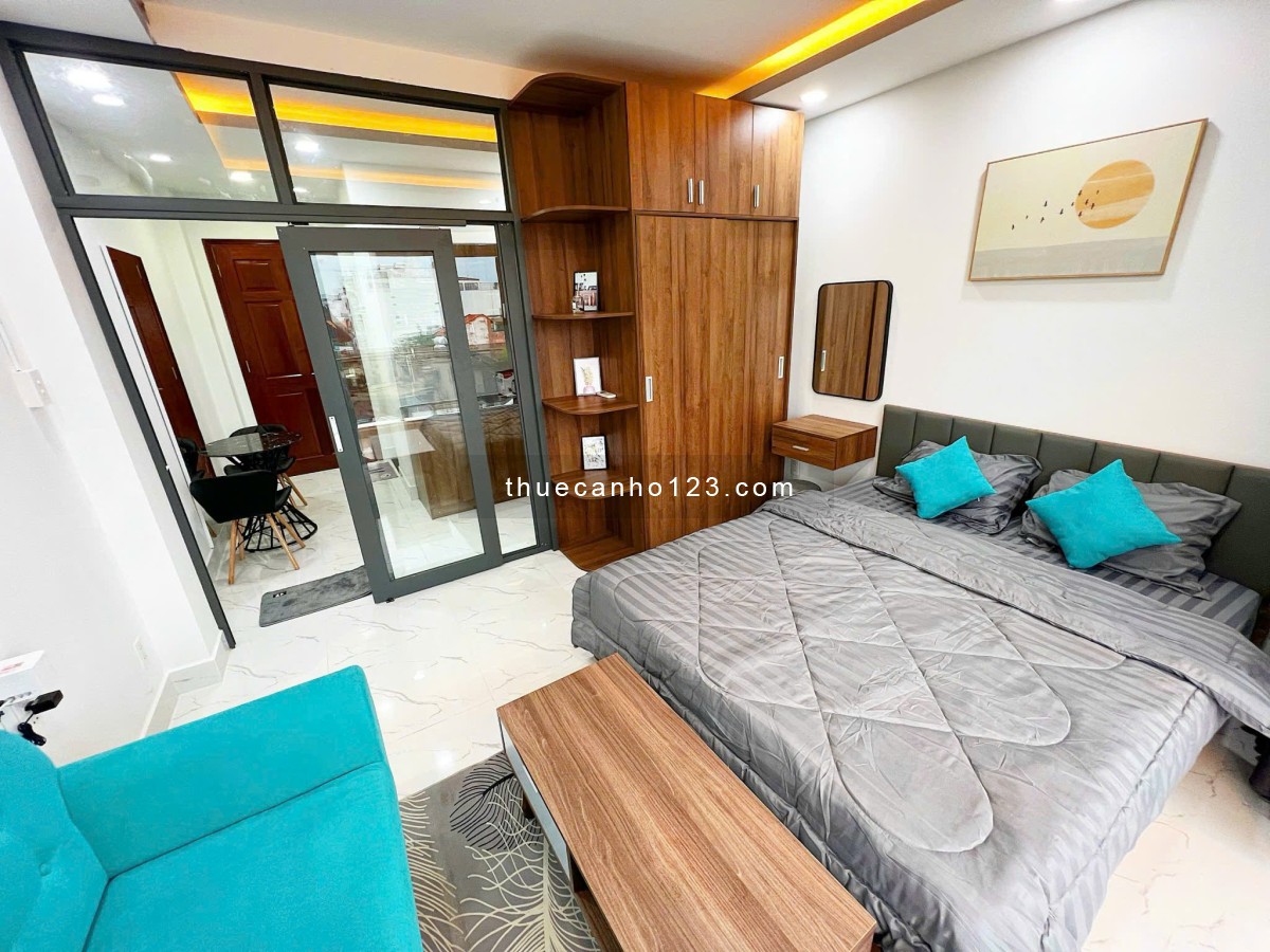 Cho Thuê Căn Hộ Dịch Vụ, Ban Công, Nguyễn Văn Đậu, Quận Bình Thạnh, Gần Phan Xích Long 0901494216