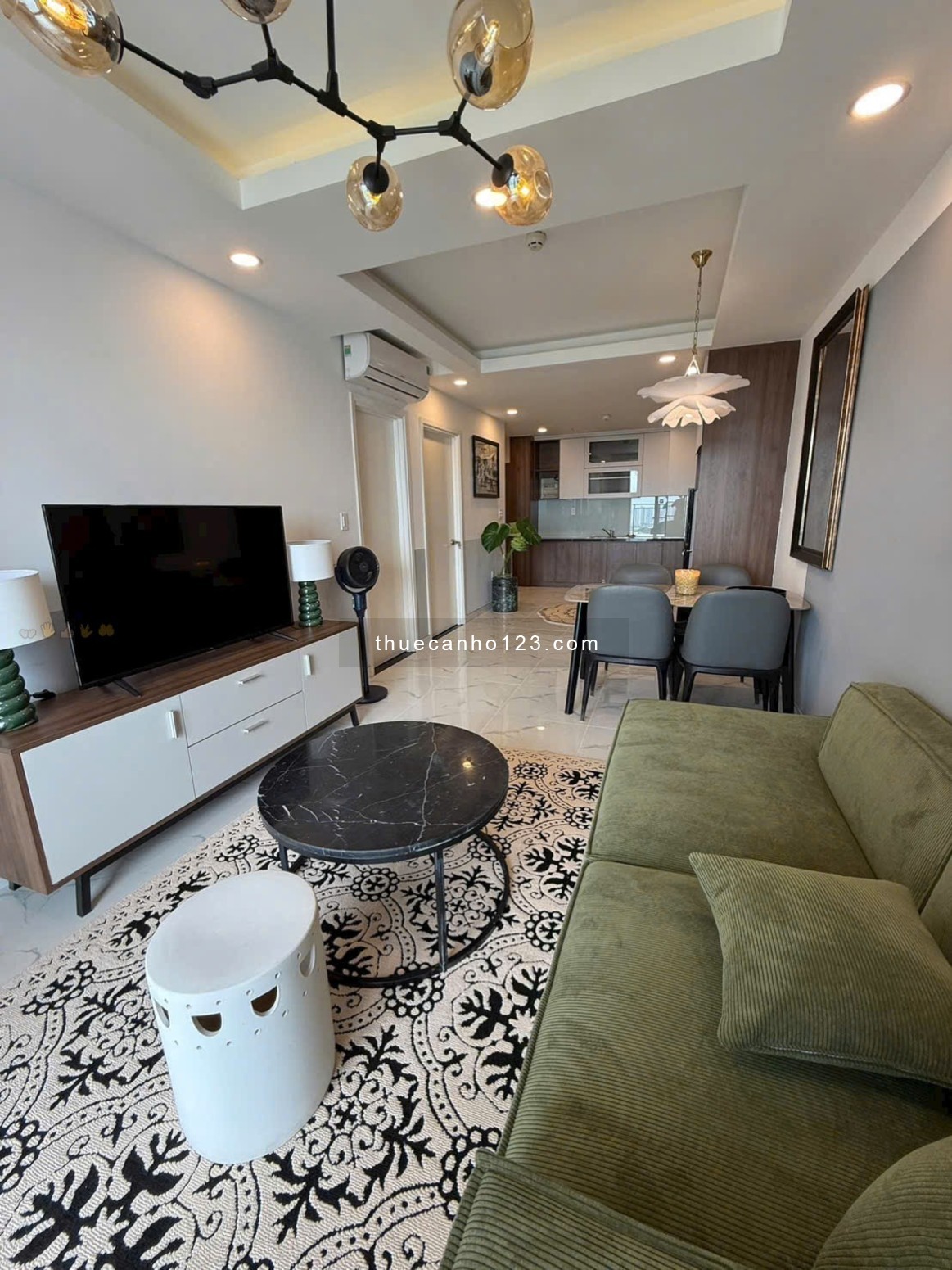 Ưu đãi cho thuê Saigon South Residence – căn 1PN+ siêu rộng 75m²