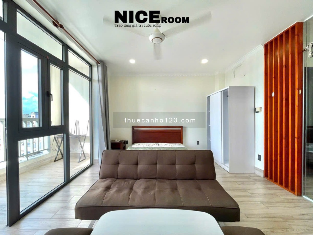 Hệ Thống Căn Hộ 1Pn Ban Công Cửa Sổ Thoáng Mát, View City, Full Nội Thất Cao Cấp