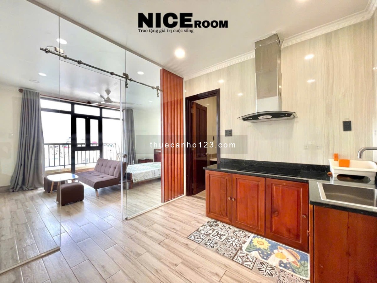 Hệ Thống Căn Hộ 1Pn Ban Công Cửa Sổ Thoáng Mát, View City, Full Nội Thất Cao Cấp