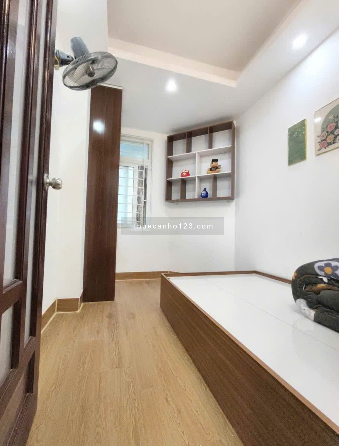 Chỉ 8tr5/th, Căn hộ Miếu Nổi, Bình Thạnh 55m2, 1PN, 1WC, Nội thất.