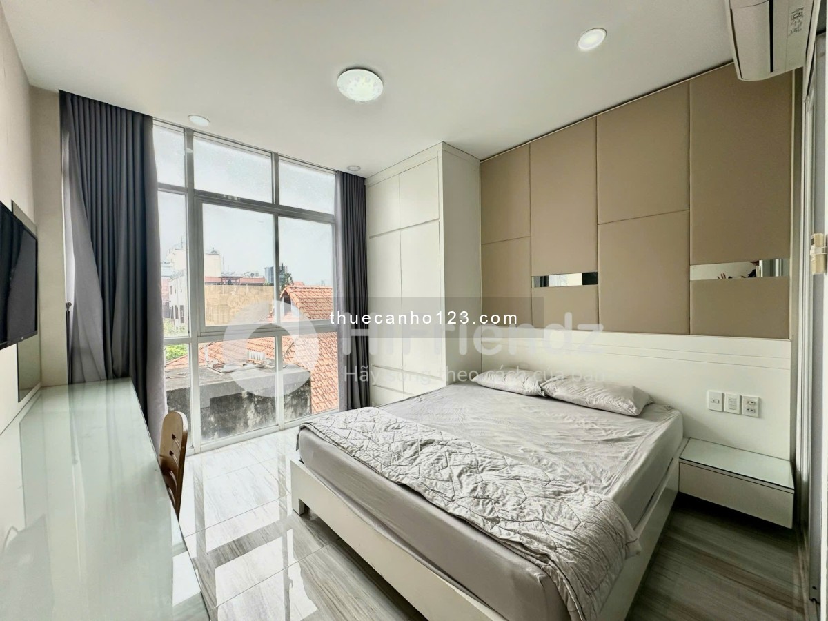 Cho thuê studio full nội thất Q1, gần chợ Thái Bình, Nowzone, vòng xoay Lý Thái Tổ