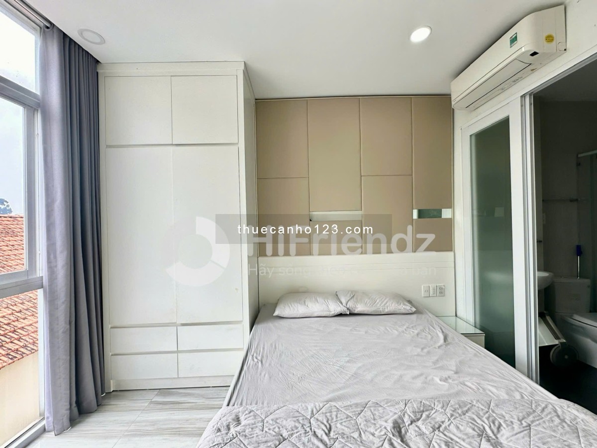 Cho thuê studio full nội thất Q1, gần chợ Thái Bình, Nowzone, vòng xoay Lý Thái Tổ