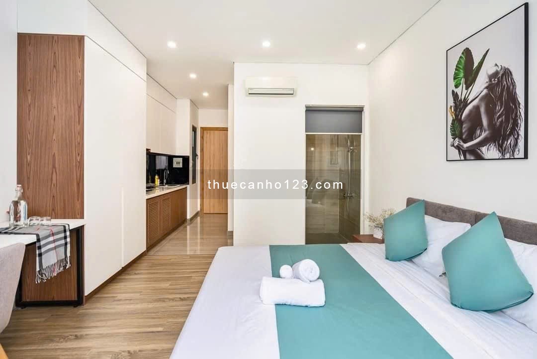 Cho thuê căn hộ dịch vụ full nội thất, gần chợ Thái Bình, Nowzone, ngã năm Cống Quỳnh, cviên 23/9,..