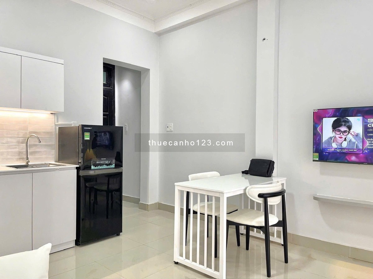 Cho Thuê Căn Hộ 1 Phòng Ngủ Full Nội Thất Máy Giặt Riêng Ban Công Lớn Nguyễn Trãi 23/9 Quận 1