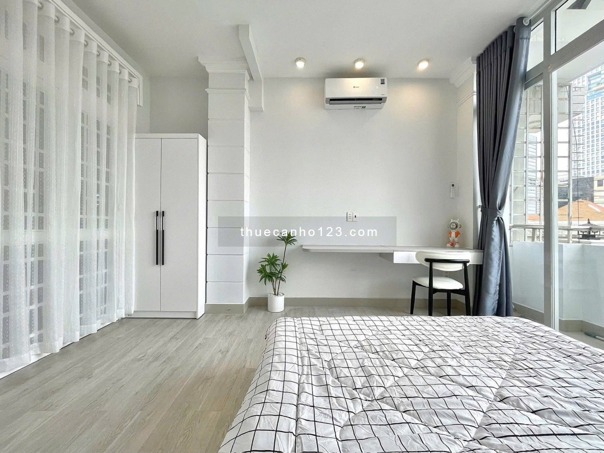 Cho Thuê Căn Hộ 1 Phòng Ngủ Full Nội Thất Máy Giặt Riêng Ban Công Lớn Nguyễn Trãi 23/9 Quận 1