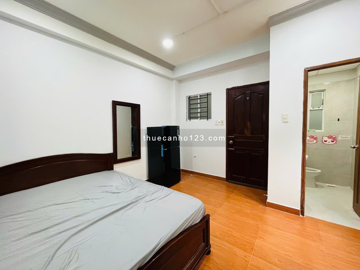 Cho thuê căn hộ Studio Cửa sổ Q1 gần công an Thành phố, vòng xoay Cống Quỳnh, chợ Thái Bình