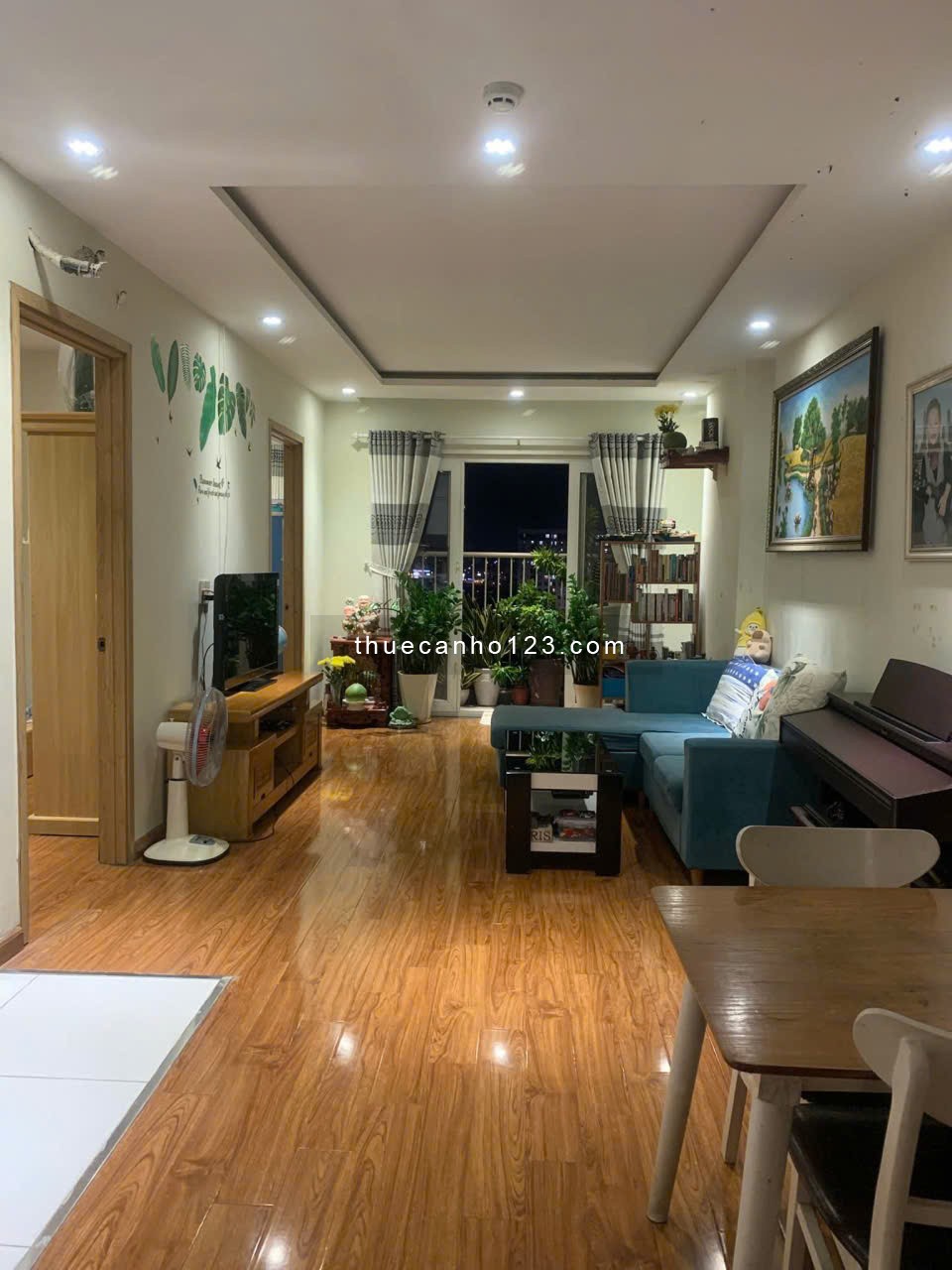 Chung cư Khang Gia, Tân Hương, TP: 82m2, 2PN, 2wc, full nội thất, 8tr/th