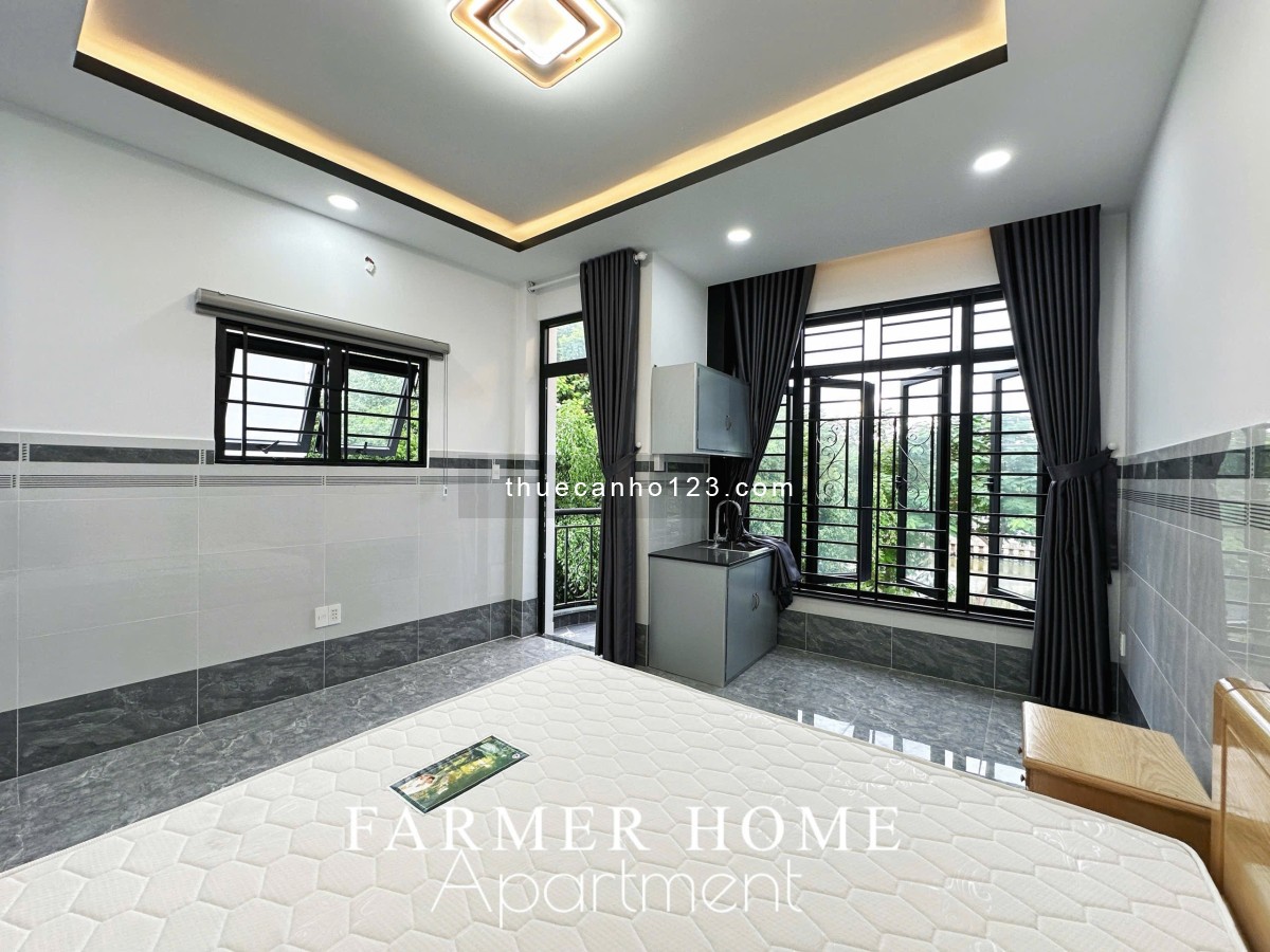 Cho thuê căn hộ quận 1, ban công máy giặt riêng ngay Hoàng Sa Tân Định, Gần chợ Bến Thành