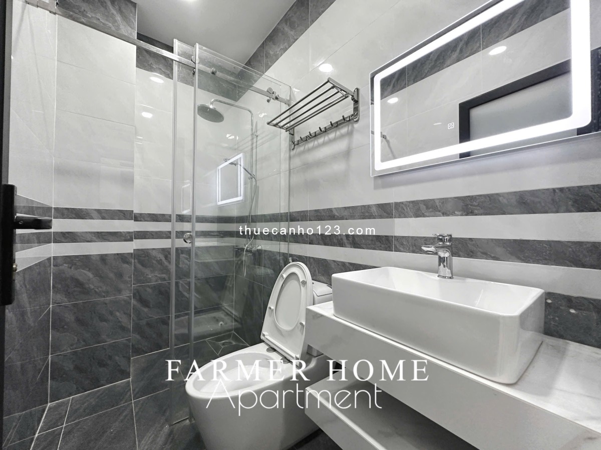 Cho thuê căn hộ quận 1, ban công máy giặt riêng ngay Hoàng Sa Tân Định, Gần chợ Bến Thành