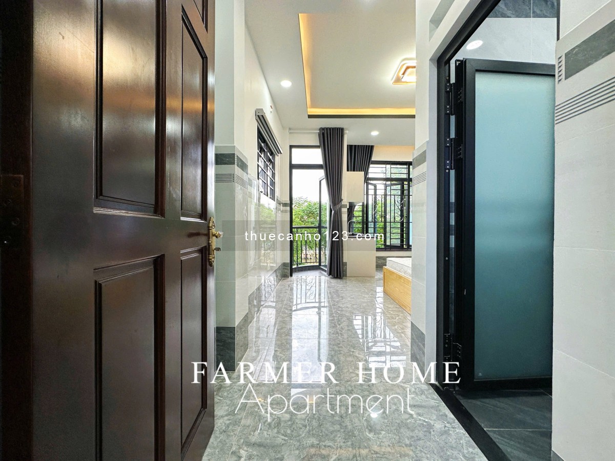 Cho thuê căn hộ quận 1, ban công máy giặt riêng ngay Hoàng Sa Tân Định, Gần chợ Bến Thành