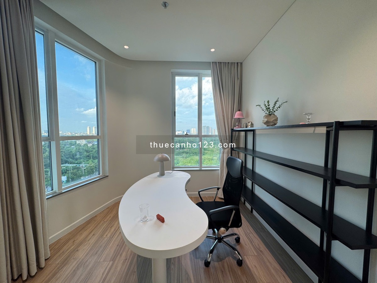 Nhà mình đây rồi, 3PN nội thất hiện đại, cao cấp, rộng 125m2, giá 90 triệu. tại Zeit River Thủ Thiêm