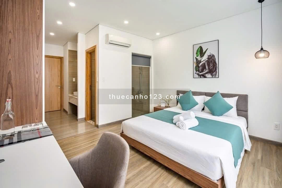 Cho thuê căn hộ quận 1 ban công full nội thất ở Nguyễn Trãi, P Nguyễn Cư Trinh