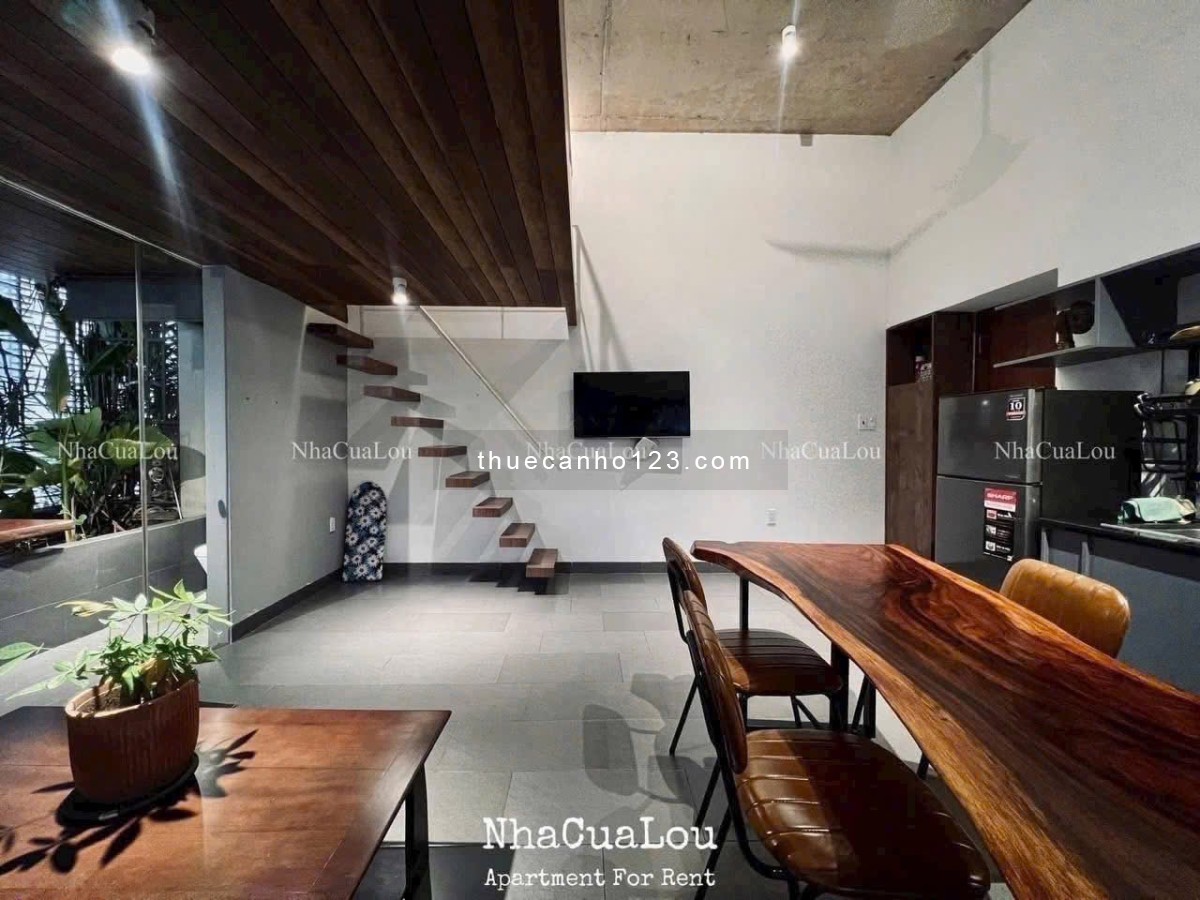 Căn Hộ Duplex Full Nội Thất – Sang Trọng, Cửa Sổ Trời Thoáng Mát – Trung Tâm Tân Bình