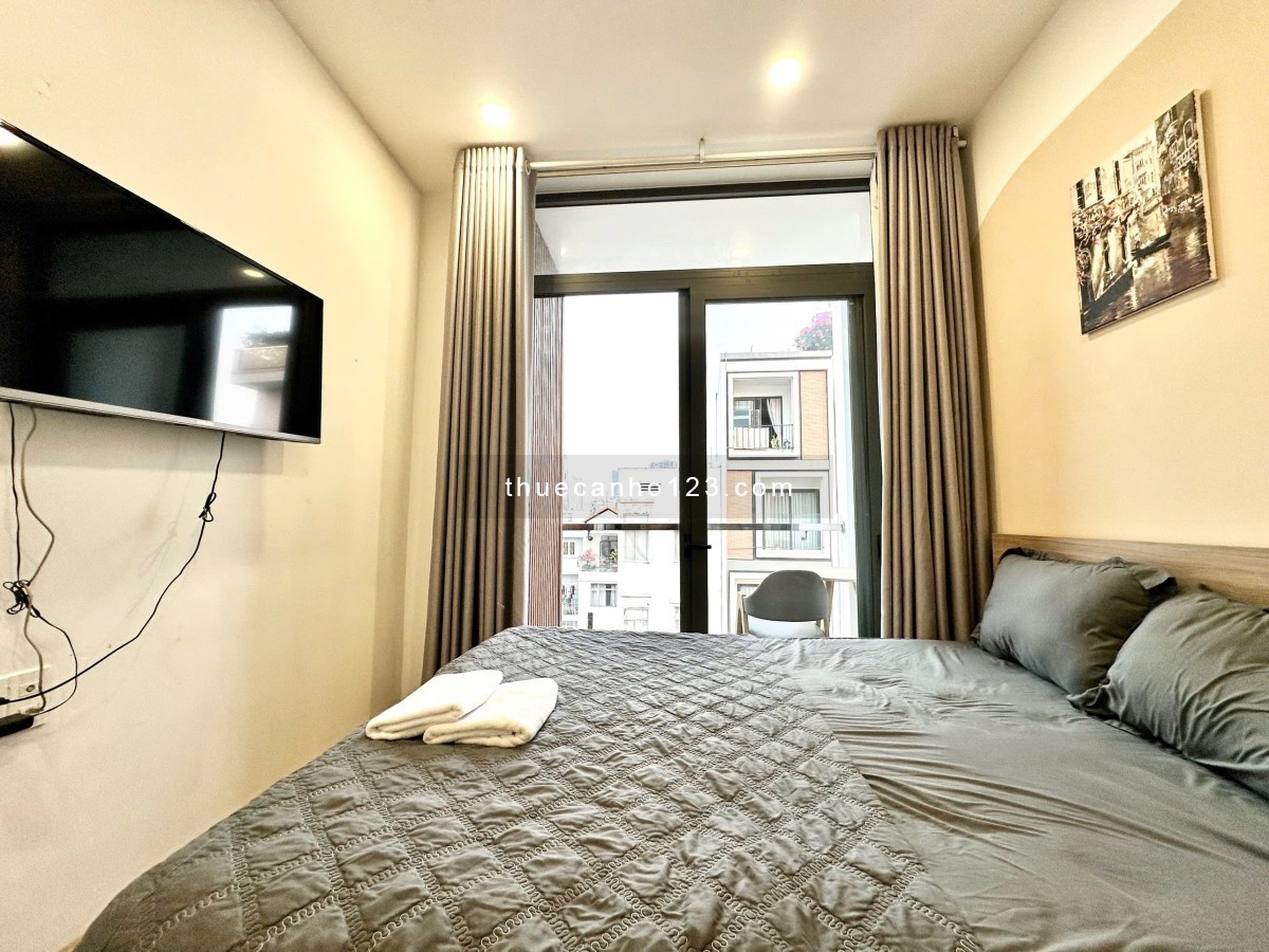 Cho thuê Siêu Phẩm Studio Xa Bếp, Full Nội Thất Cao Cấp Ở Trung Tâm Bình Thạnh