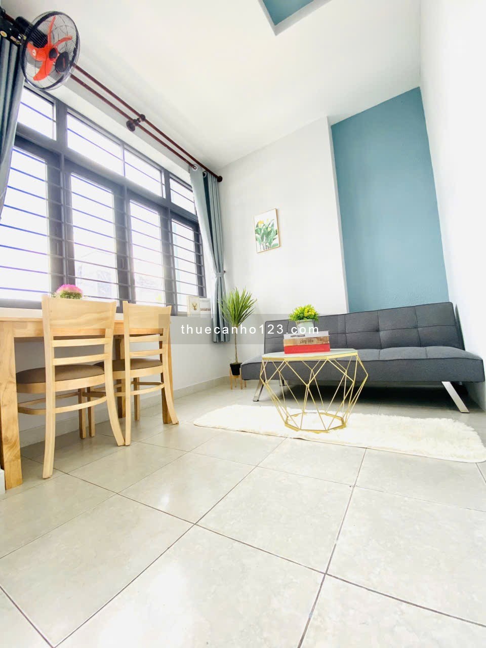 Căn hộ 1PN sang trọng, mới ra lò tại Điện Biên Phủ, trung tâm Bình Thạnh