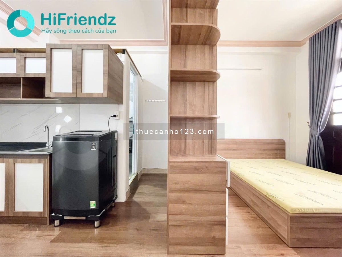 Siêu phẩm studio tách bếp, ban công rộng ngay trung tâm Bình Thạnh