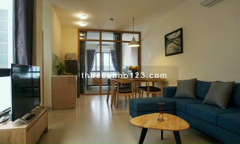 Cho thuê căn hộ studio full nội thất, tách bếp, ban công thoáng Quận 1, gần Đh Sài Gòn,…